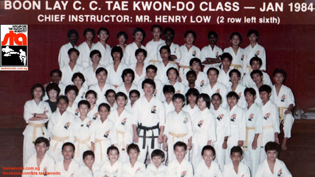 Grandmaster Henry Low STA Boon Lay CC Jurong West Singapore Taekwondo Academy