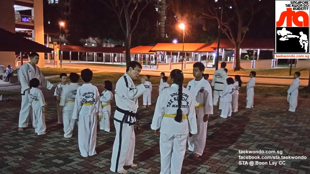 Personal Attention STA Boon Lay CC Jurong West Grandmaster Henry Low Singapore Taekwondo Academy