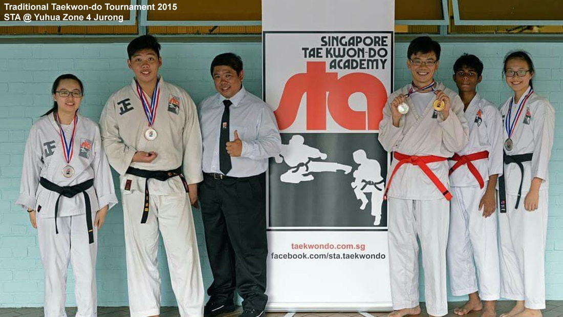 Team Yuhua Zone 4 RC Jurong East Master Lee Yan Shyong Singapore Taekwondo Academy Traditional Taekwondo Tournament 